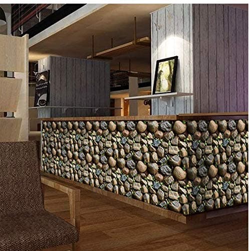 45CMX10M Creative 3D Brick Wall Paper Modern Vintage Brick Stone Pattern Paper Wallpaper Roll For living room Wall covering Decor mm