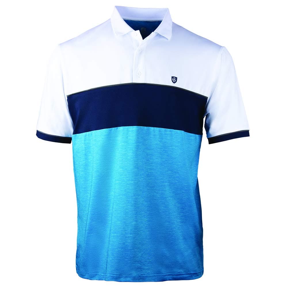 Island GREENMen's CoolPass Stretch Quick Dry Breathable Polo Shirts