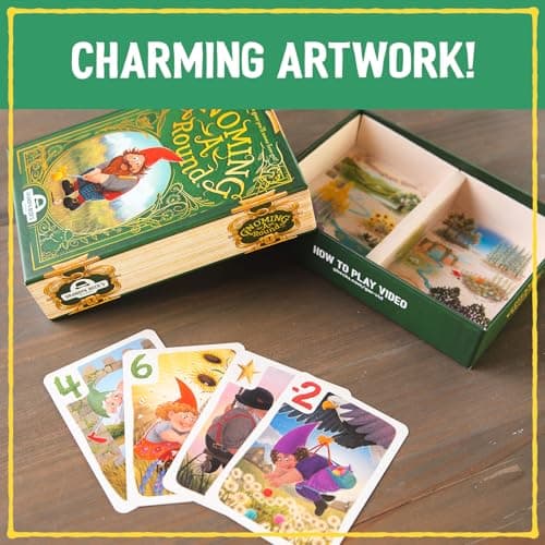 Grandpa Beck’s Gnoming A Round Card Game | A Fun Family Card Game | Enjoyed by Kids, Teens, & Adults | from The Creators of Cover Your Assets | Ideal for 2-7 Players Ages 7+