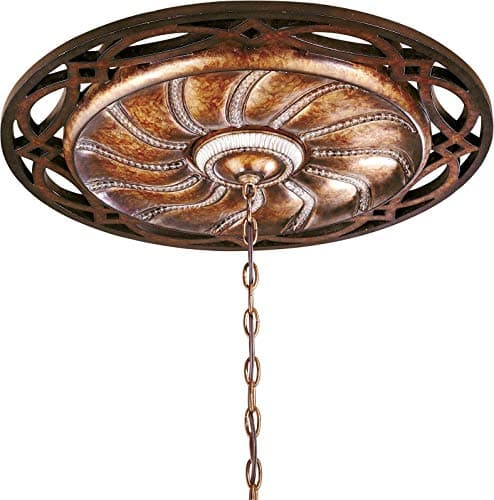 Minka Lavery 1750-206, Aston Court Chandelier Accessory Ceiling Medallion, Bronze
