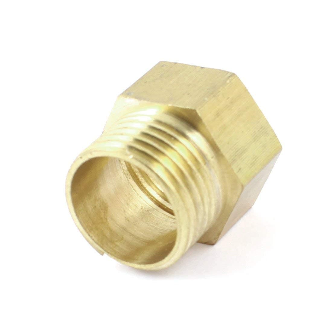 Cascada G Thread (British BSPP) to NPT Thread Pipe Fitting Adapter - Lead-Free (Male x Female, 1"G Male x 1"NPT Female)