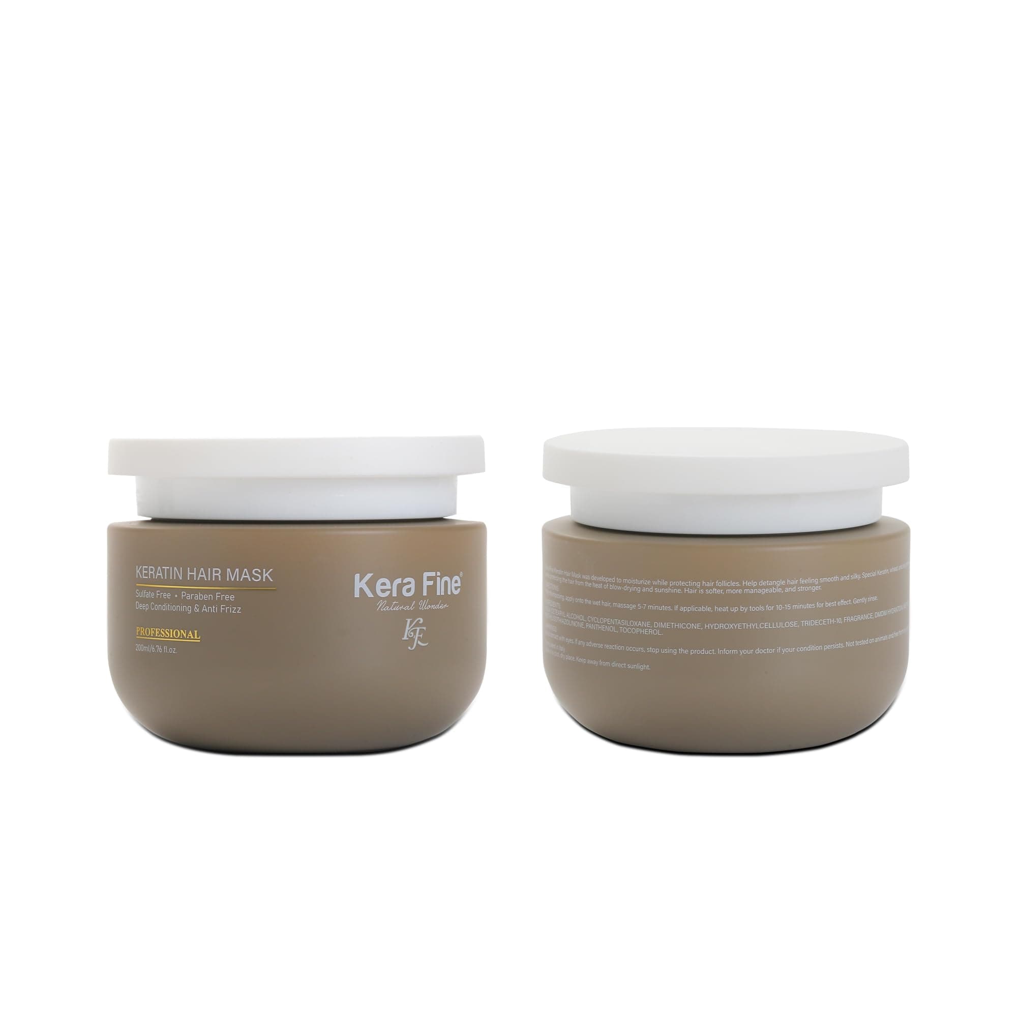 TIN HAIR MASK | 200ML | SULFATE FREE, PARABEN FREE | DEEP CONDITIONING & ANTI FRIZZ | PROFESSIONAL.
