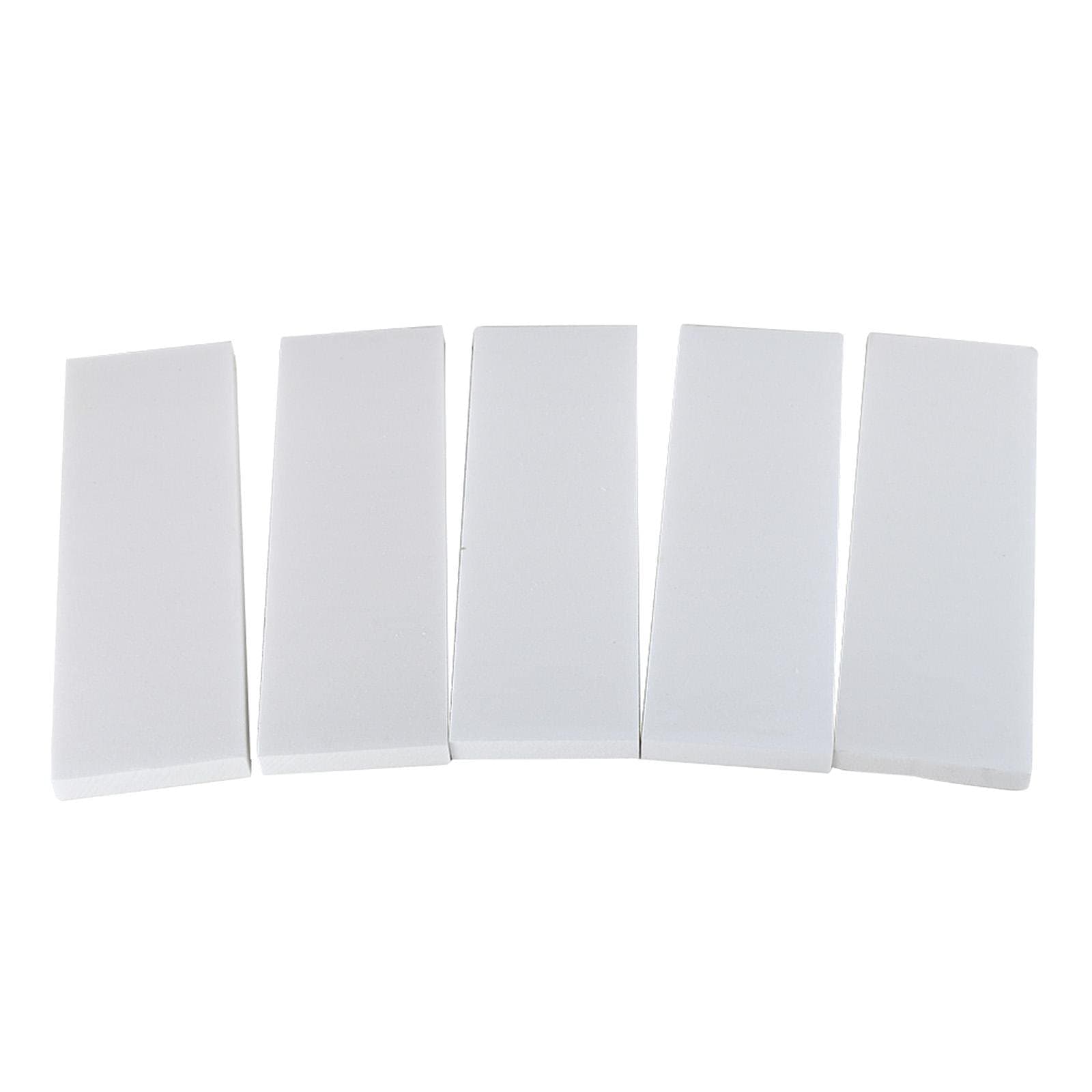 Generic 5X High Density White Foam Slab DIY Model Material Diorama Base 295x100x30mm