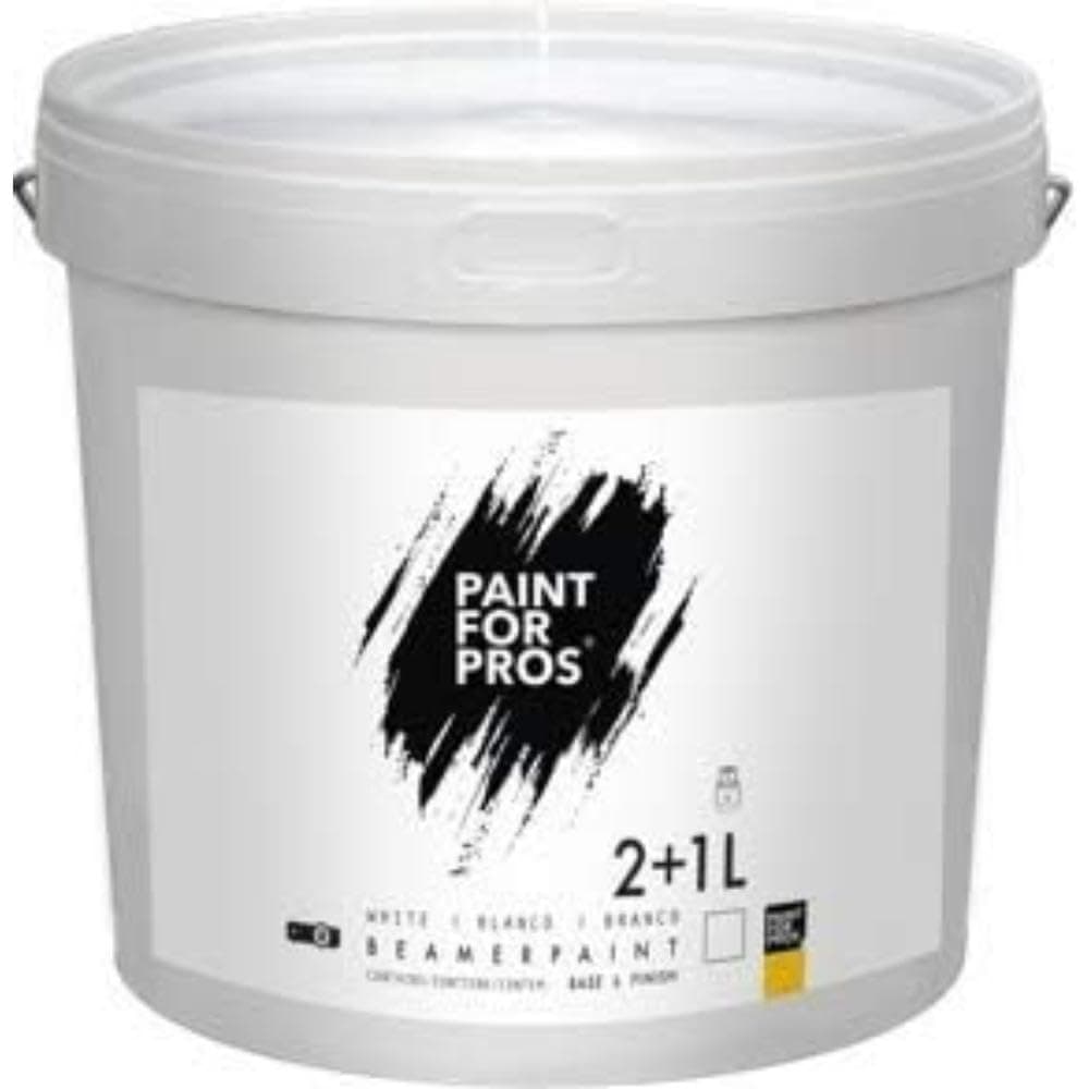 Trans m any wall into a high-definition projector screen with Magpaint BeamerPaint. Perfect home theaters, presentations, or gaming setups.