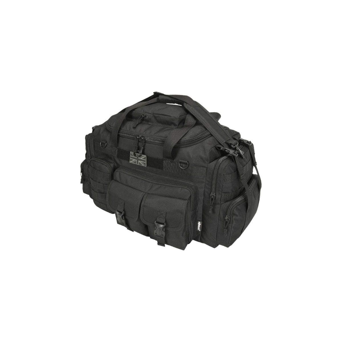 Saxon Holdall 50 Litre - Black Police Patrol Holdall Duffle Pack Security Special Forces