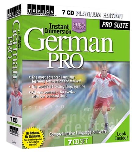 Instant Immersion German Pro 7 CD Platinum