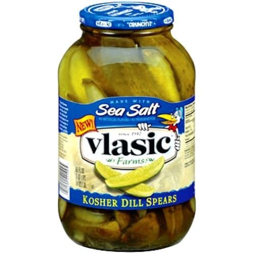 Vlastic Farms Sea Salt Kosher Dill Spear, 62 Ounce