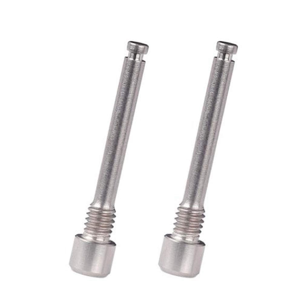 YYLHM4 Titanium Bolts for Bicycle Disc Brake Pad Threaded Pin Inserts Screw for XT R XT Hydraulic Disk Caliper-Titanium