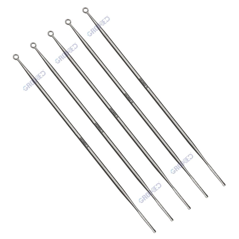 Gromed Jobson Horne Probe/Ear Wax Removal Curette with Probe - Stainless Steel (Pack of 5 Pcs)