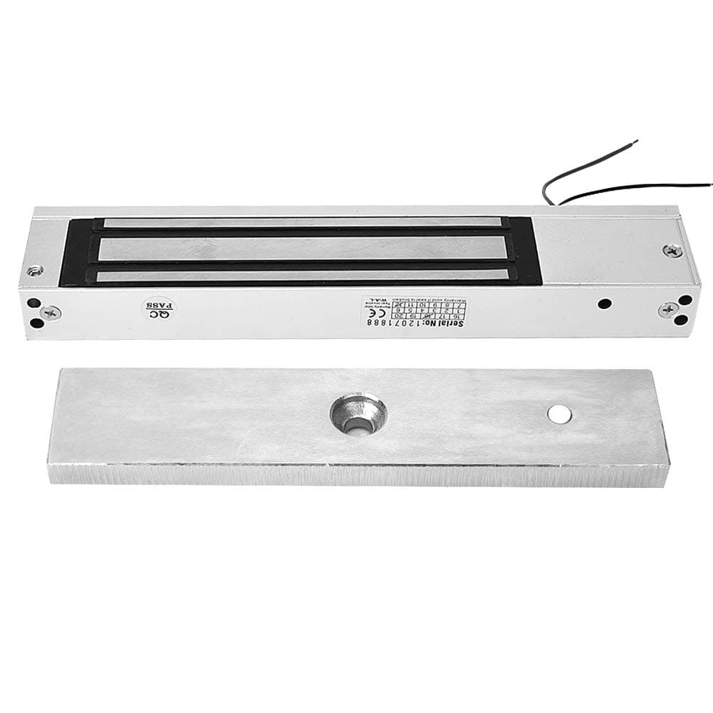 280kg Holding Force Electric Magnetic Lock Waterproof for Door Access Control System Electromagnet Fail-Safe NC Mode (280kg Holding Force)