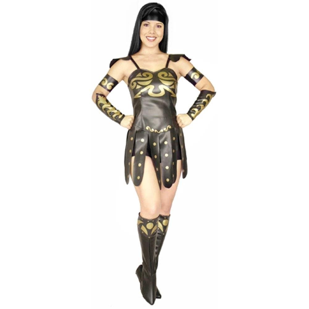 Xena Warrior Princess Adult Costume (Size: X-Small 3-5) Brown