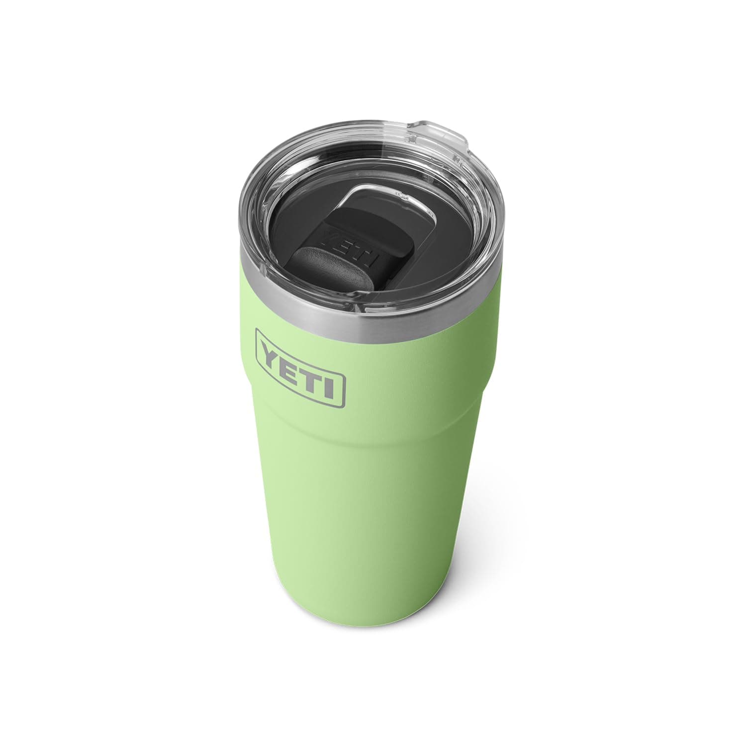 Rambler 20 oz Stackable Tumbler, Stainless Steel, Vacuum Insulated with MagSlider Lid, Key Lime
