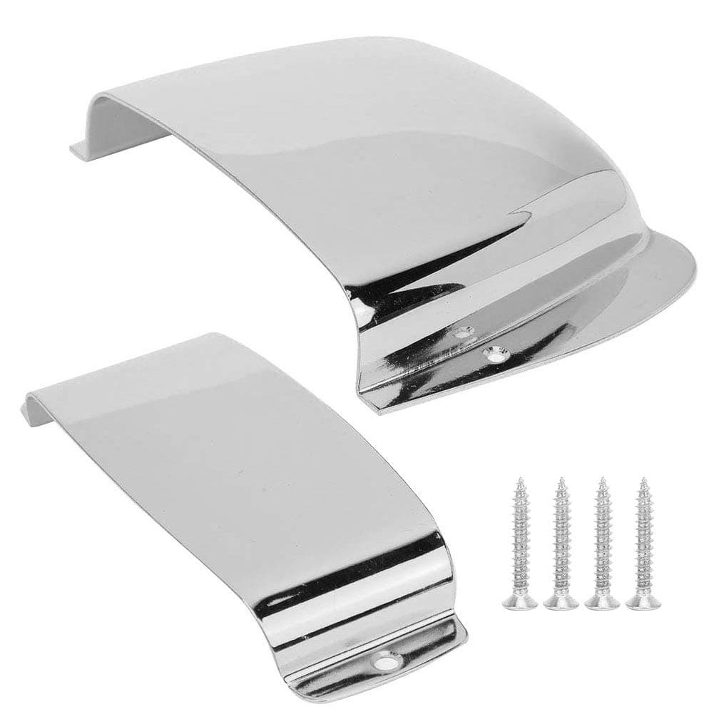 Pickup Bridge Cover, Zinc Alloy Bass Protective Cover for Jazz Bass (silver)