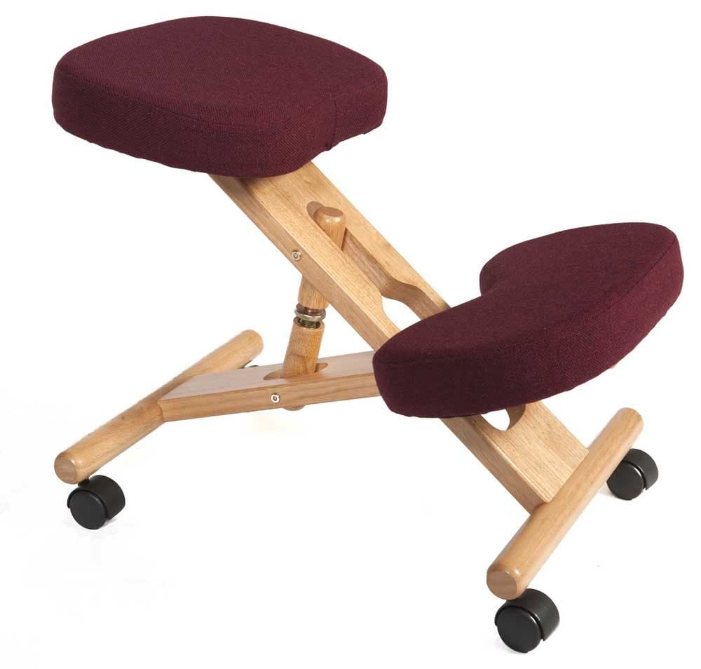 Dsk Teknik Kneeling Burgundy Office Chair