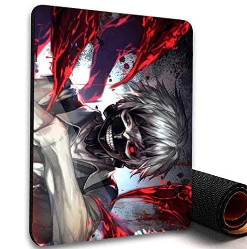 Tokyo Ghoul Manga Thin Anti-Slip Mice Pad Mat Mouse Pad for Optical Laser Mouse