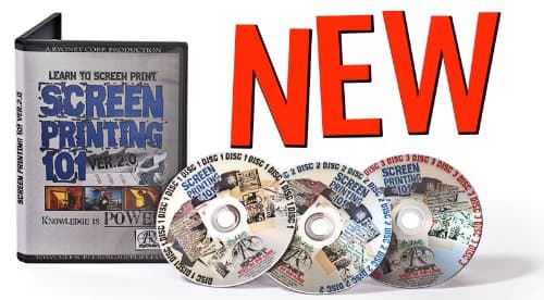 Complete Learn How to Silk Screen Dvd