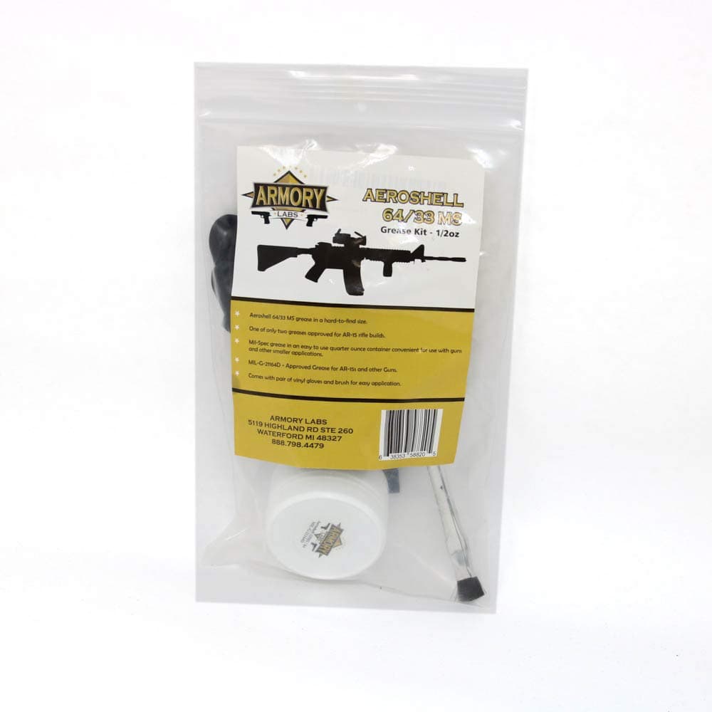 Mobil 28 Grease Kit - 1/4oz (Specifically Sized for Gun Owners and Builders), Best Gun and Trigger Grease. MIL-G-21164D