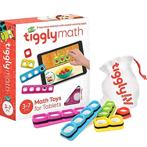 Tiggly Math Blocks Interactive Learning Games for Kids 3 to 7