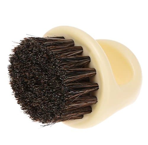 Natural Firm Horse Hair Beard Brush Barber Men's Shaving Brush Face Mustache Beard Cleaning Skin Massage
