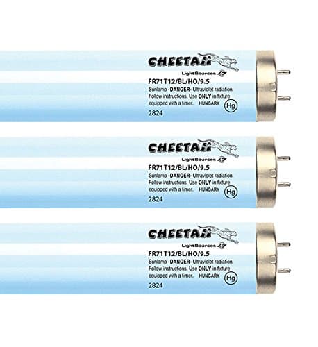 Cheetah Ultra Extreme FR71T12 100W-120W 9.5% Reflector Bi-pin Tanning Lamp (24)
