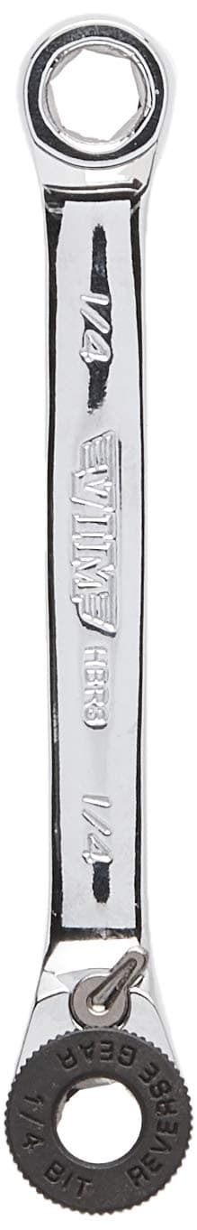 VIM Tools HBR3 Double Ended 1/4" Hex Bit Ratchet