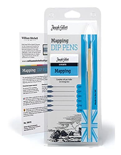 William Mitchell All Calligraphy Set (Mapping Dip Pens Set)