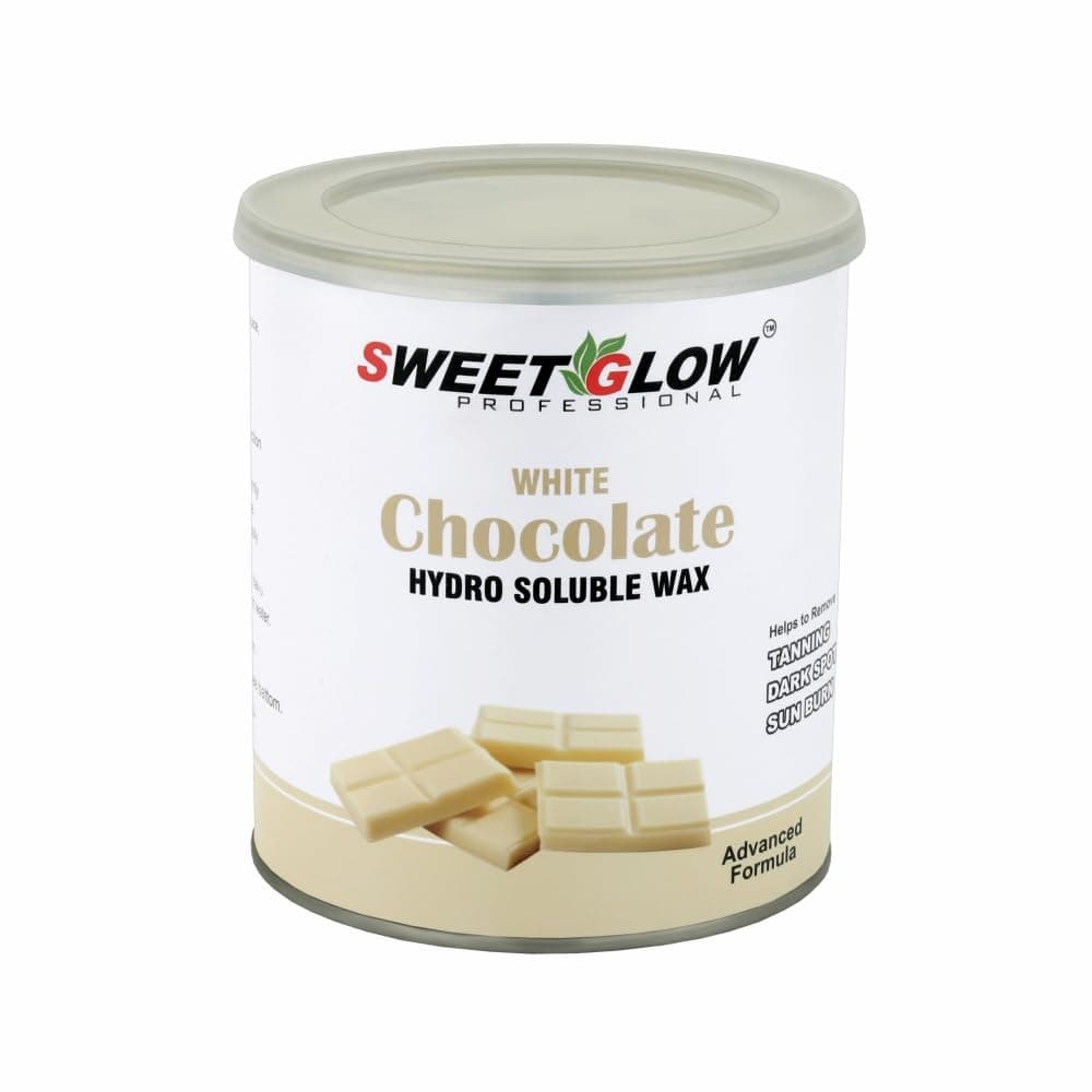 Professional WHITE CHOCOLATE hydro soluble wax For Face, Upper Lips, Arms, Legs, Bikini Line, Underarms, Finger and Full Body | Men & Women (800 Grams)