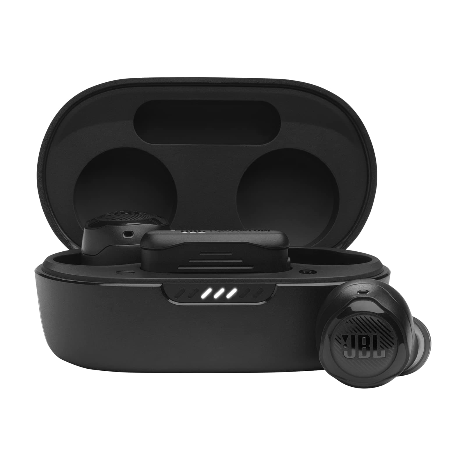 Quantum TWS AIR - True Wireless Gaming Earbuds with Smart Ambient Technology, Low Latency 2.4GHz USB-C dongle or Bluetooth, 4 beamforming Microphones (Black)