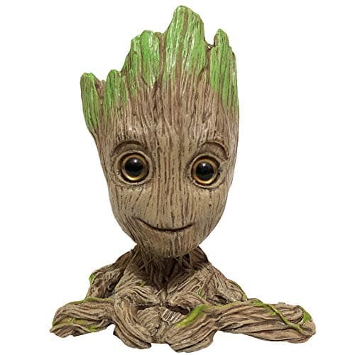 SLOCME Big Groot Air Bubbler Decor - Oxygen Maker Decor with Air Bubbler Stone