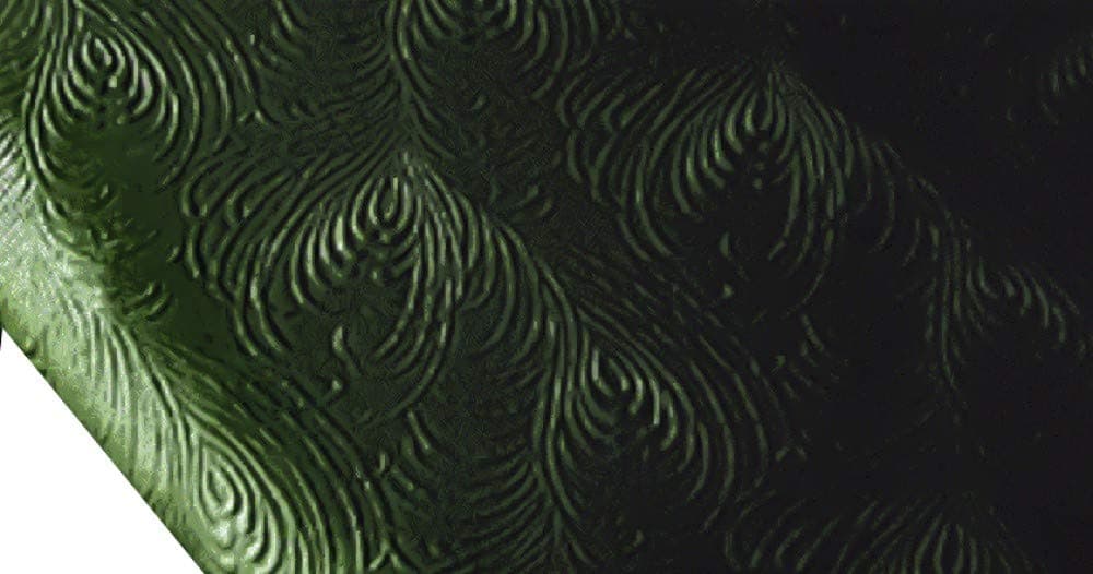 Fitted Round Elastic Edge Vinyl Tablecloth Table Cover fits 36" to 46" Forest Green