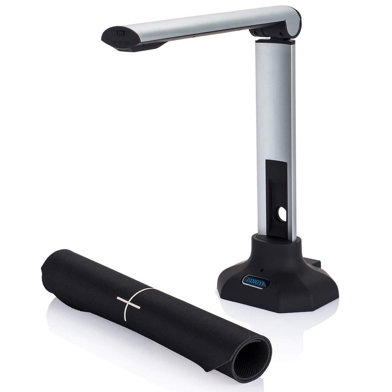 USB Document Camera for Teachers,8MP Pro Book & Document Scanner with Auto-Focus and OCR Multi-Language Recognition by AI Technology,Foldable & Portable,Compatible with Windows & Mac OS