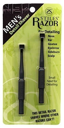 Stiles Detail Razor 2-Pack Black Made in the USA!!!