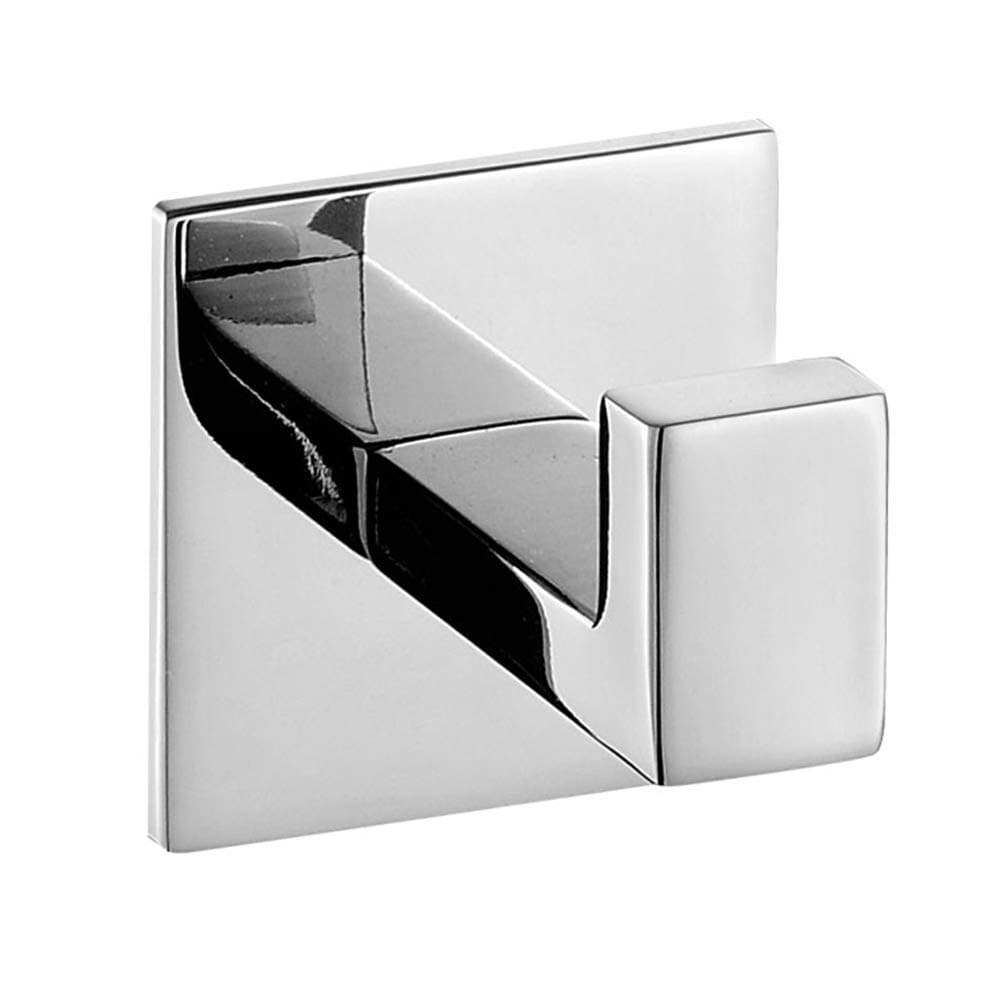 Stainless Steel Bathroom Towel Hook Self Adhesive Robe Coat Hook in Bathroom,No Screw Need and Chrome Finish …