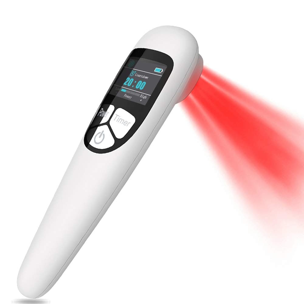 Sinorico Red Light Therapy Device with Display, Handhold, Low Level Infrared Light for Knee, Shoulder, Back, Joint and Muscle