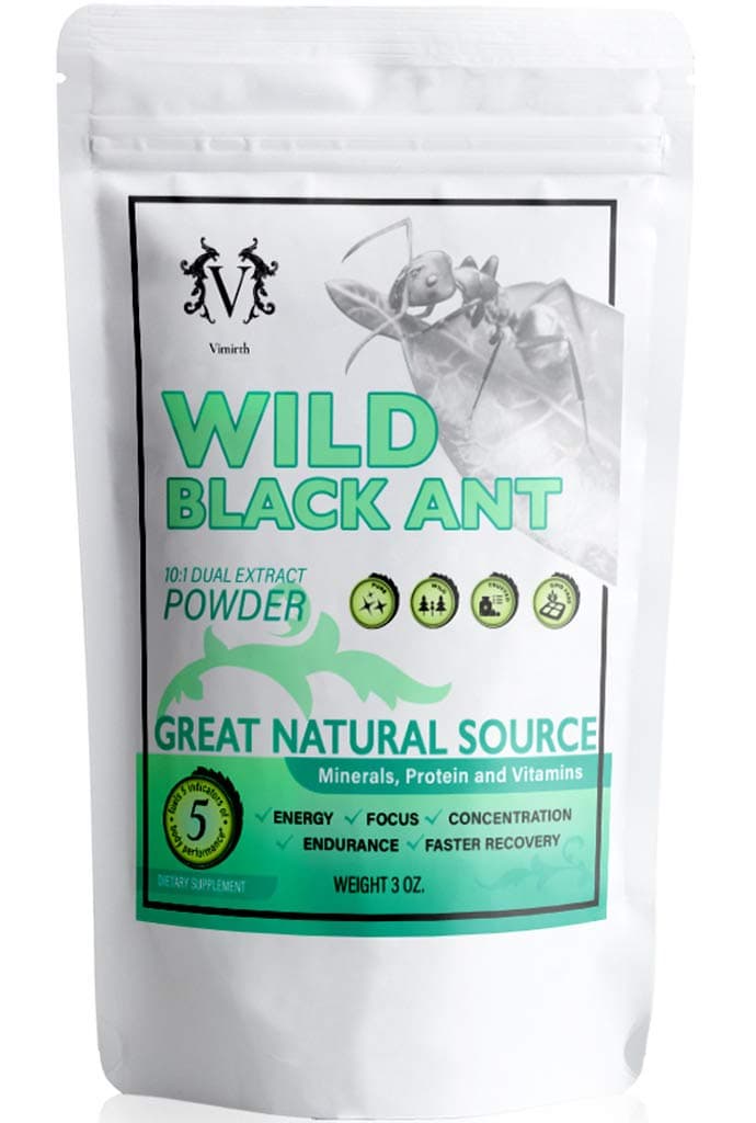 Black Ant Powder Extract 10:1 Potency (Polyrhachis Vicina)