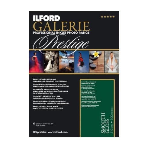 GALERIE Prestige Smooth Pearl Inkjet Paper, 310 GSM, 8.5x11", 100 Sheet Pack