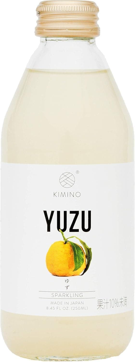 Kimino Drinks Yuzu Juice Sparkling, 8.45 Fl Oz