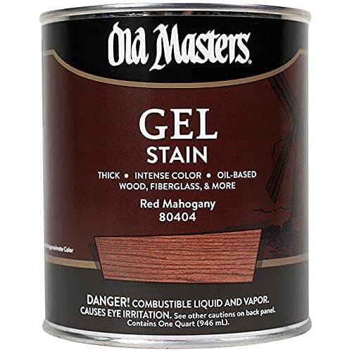 Old Masters 24994 Interior/Exterior Gel Stain Red Mahgony by Old Masters