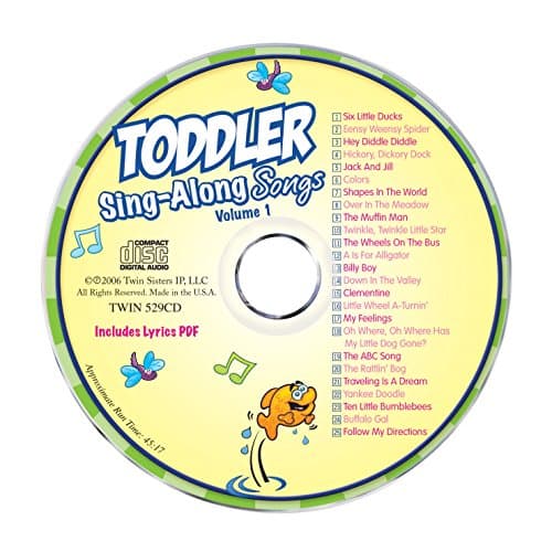 50 Toddler Sing-Along Songs Set