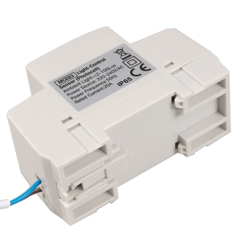 Maclean – Mce83 – Sensor Twilight Switch IP 65 DIN Rail Mounting