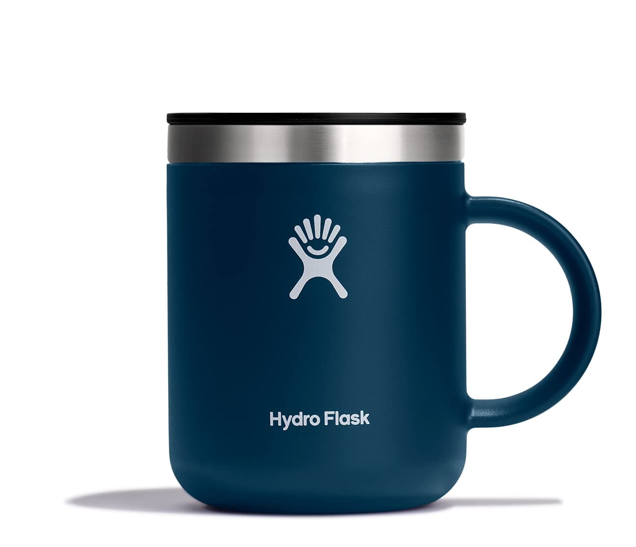 Hydro Flask Coffee Mug – Insulated Stainless Steel, Non Spill, Leak Resistant Travel Mug 12 Oz Indigo Blue