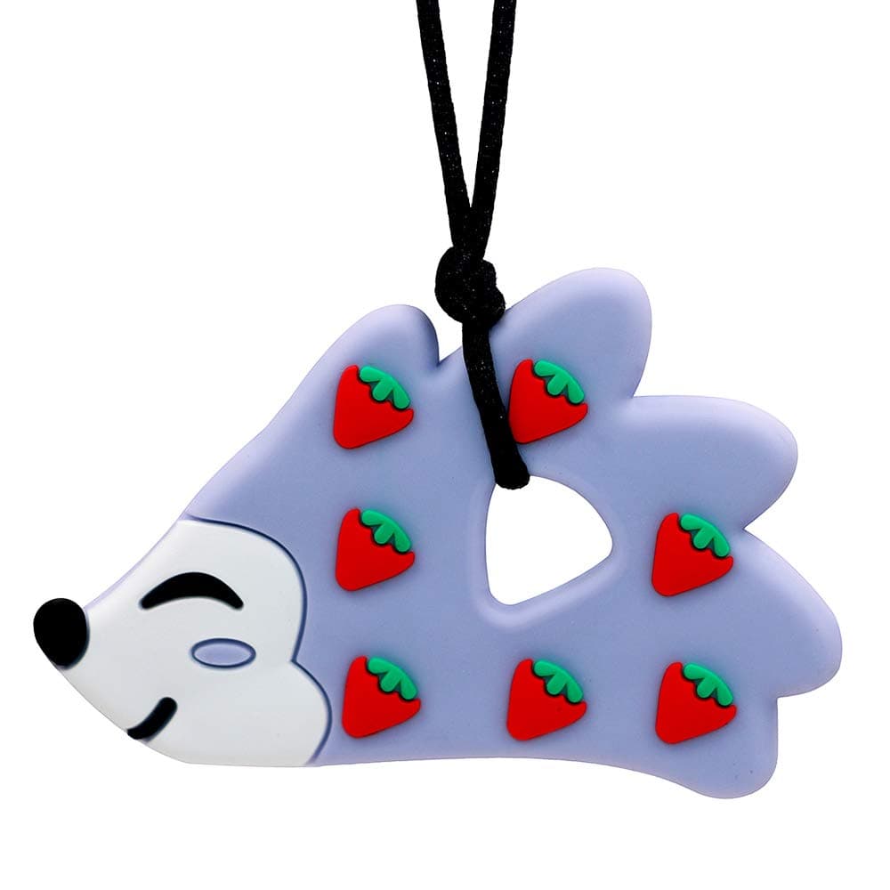 Sensory Chew Necklace for Kids, Boys or Girls - Silicone Chewy Toys for Chewing, Nursing, Chewable Pendant for Autism, Biting, ADHD, SPD, Oral Motor Chewy Toys