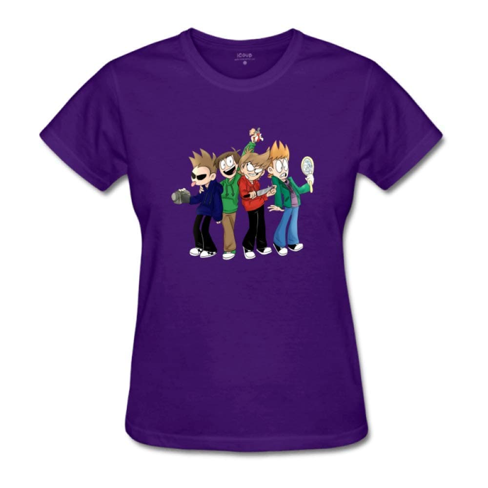 Adult Womens Eddsworld EDD Tom Tord Matt 100% Cotton T-Shirt