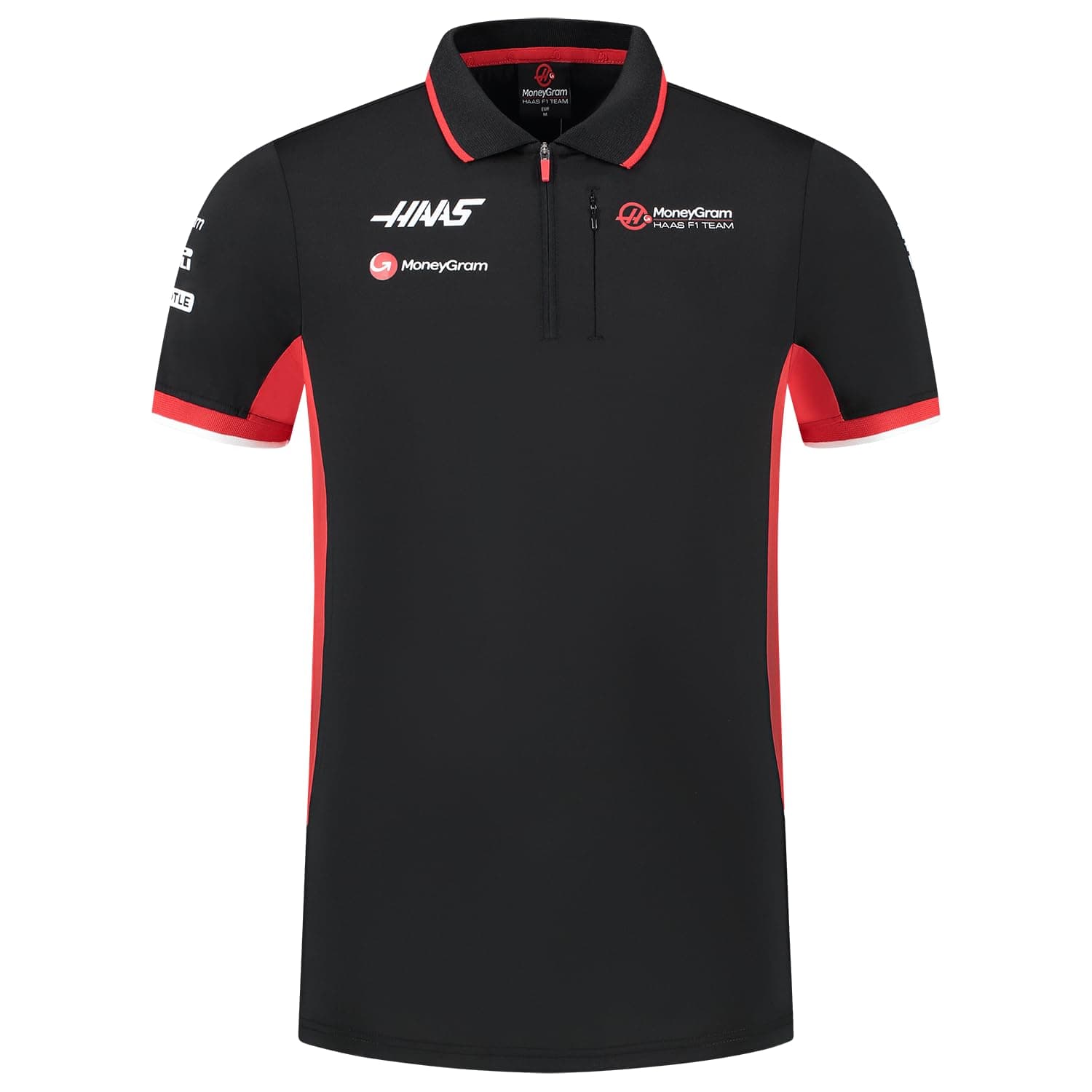 Haas Racing F1 2024 Men's Team Fitted Polo Shirt