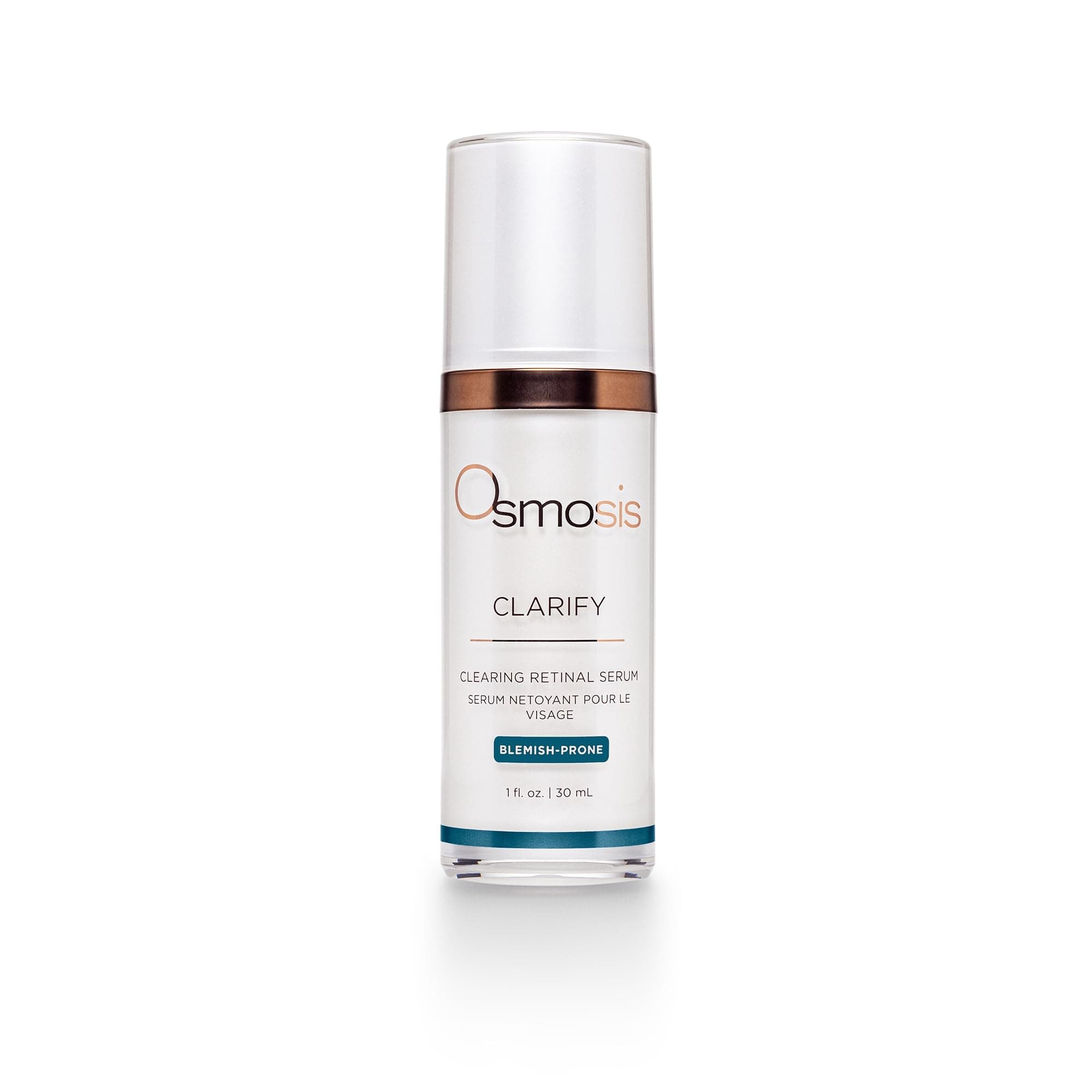Omsosis CLARIFY Clearing Retinal with Vitamin A Serum, Calms and Soothes, for Acne, Pigmented, Oily, and Blemish-Prone Skin, 1 Fl Oz