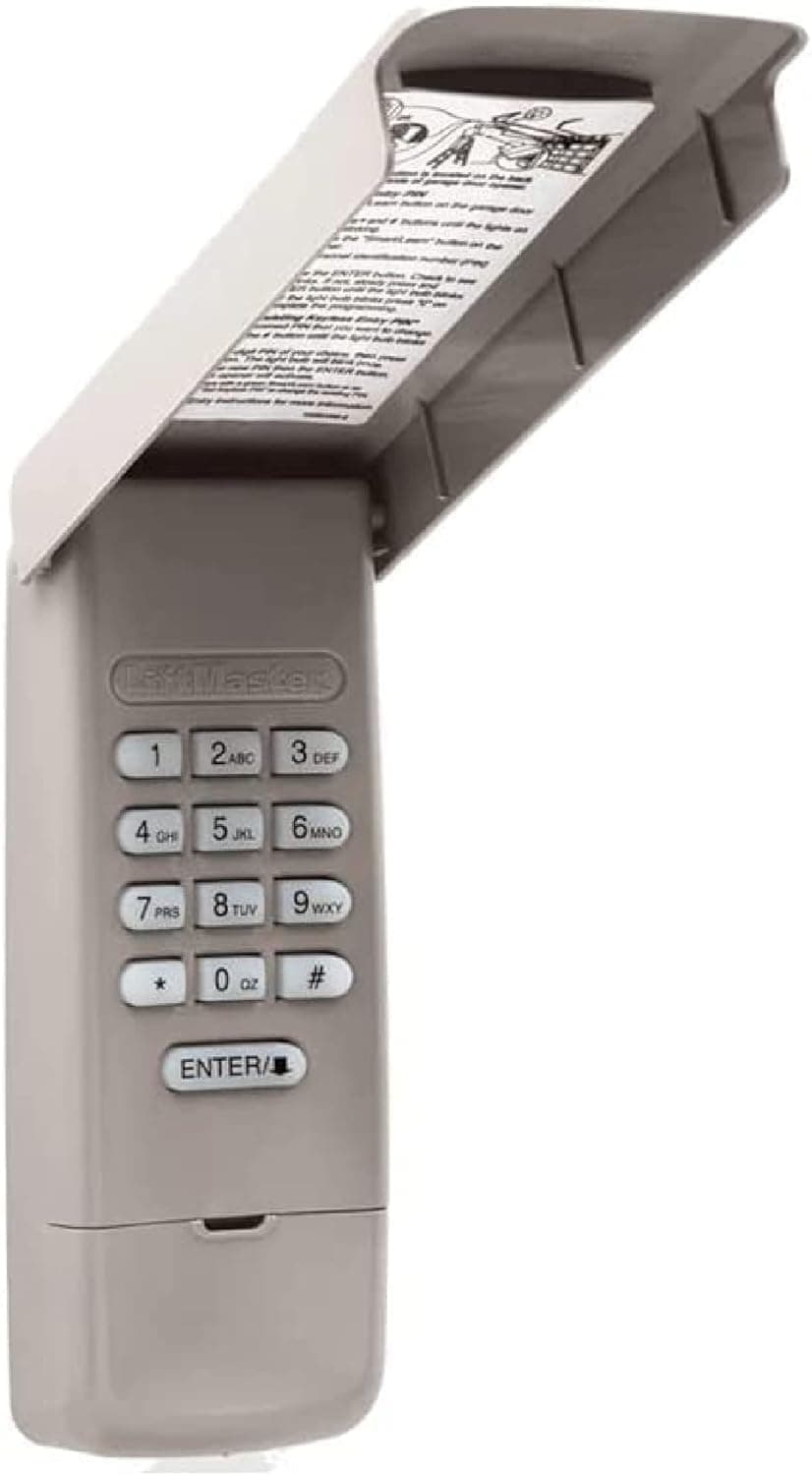LiftMaster 878MAX Garage Door Keypad Wireless and Keyless Entry System for Easy Entry- Works only with LiftMaster Door Opener with Safety Sensor (Security+ 390 MHz, Security+ 315 MHz, Security+ 2.0)