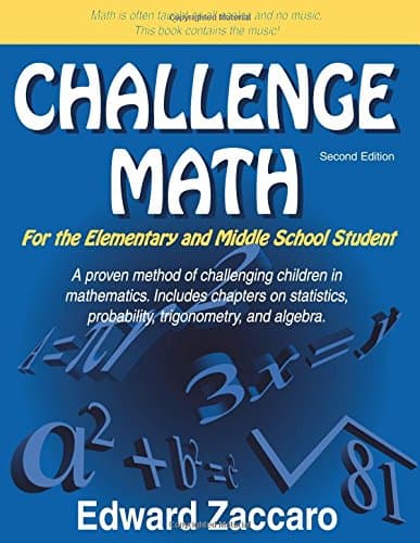 Challenge Math: Grades 3-9