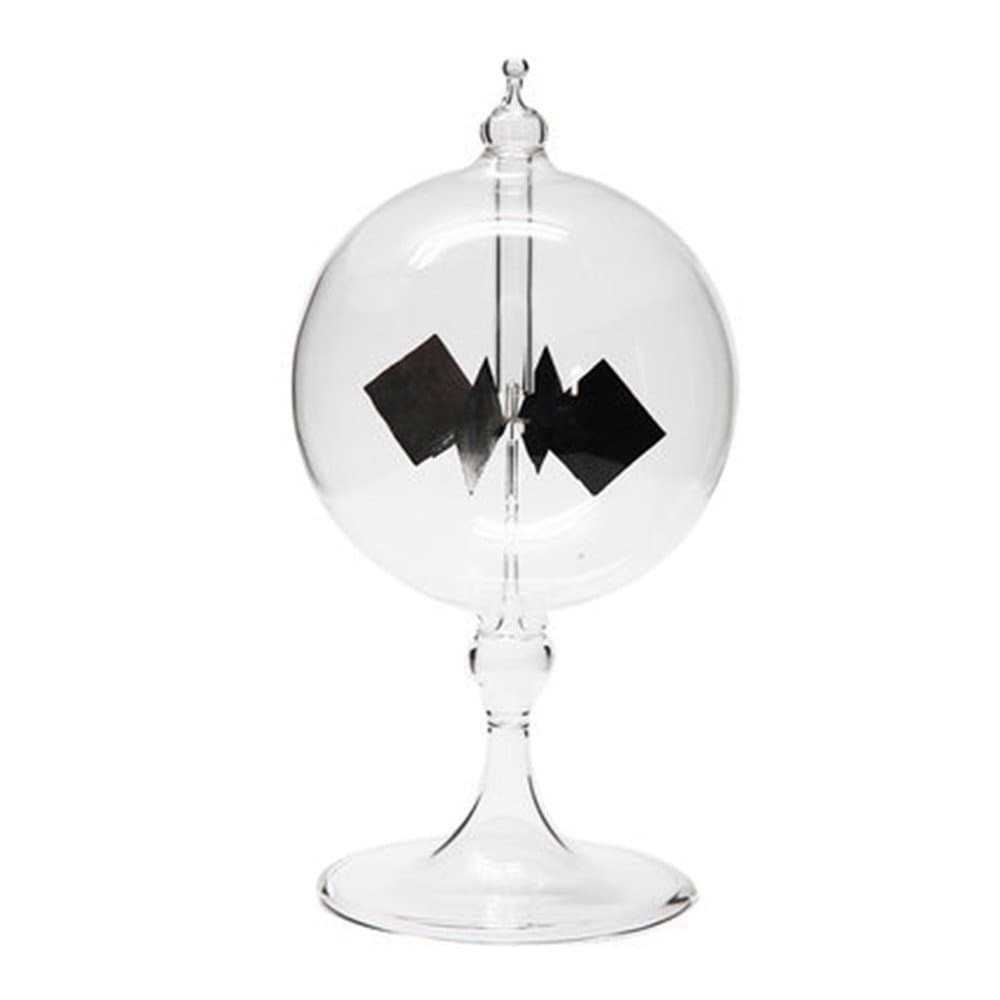 ScienceGeek Solar Radiometer Classic Solar Crookes Light Mill windmil Handcrafted with Borosilicate Glass