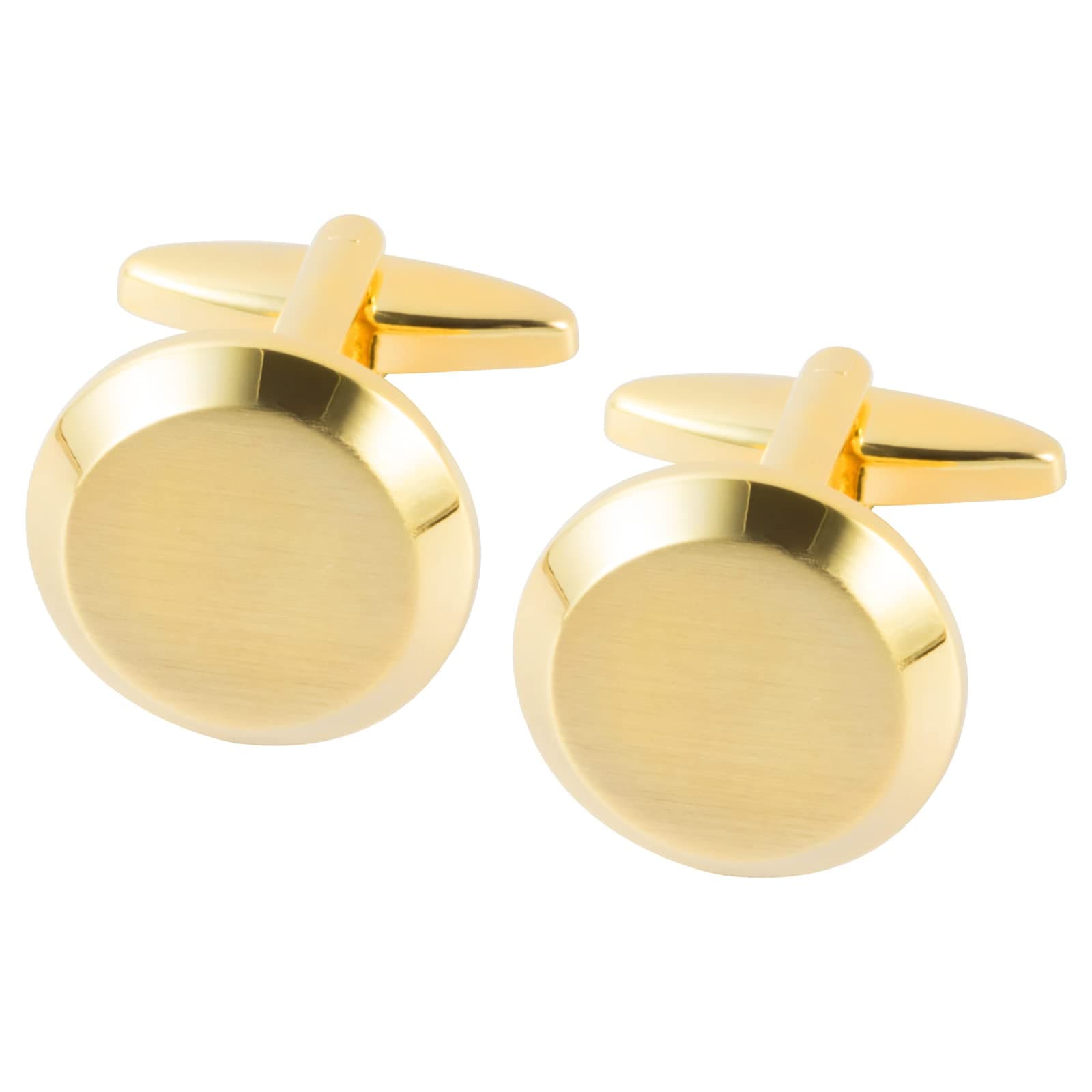 DannyshiCufflinks for Men Classic Wedding Business Shirt Cuff Links Silver Gold Black Set Gifts with Box