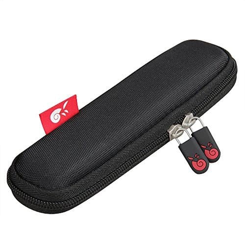 Hermit Shell Case for Logitech Spotlight Advanced Presentation Remote, Black, EVA Material, Shock Absorbent, Modern Design, Travel and Presentation Use